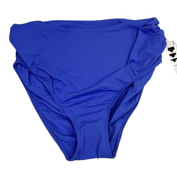 Anne Cole Live In Color Convertible Bikini bottoms peri - 22W - Picture 3 of 12